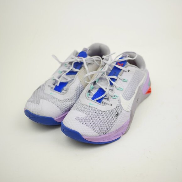 NIKE Metcon 7 Women's 8 - Purple knit athletic shoes training running sneakers - Picture 1 of 13